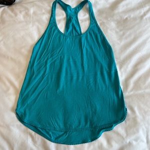 lululemon athletica Teal Tank Top